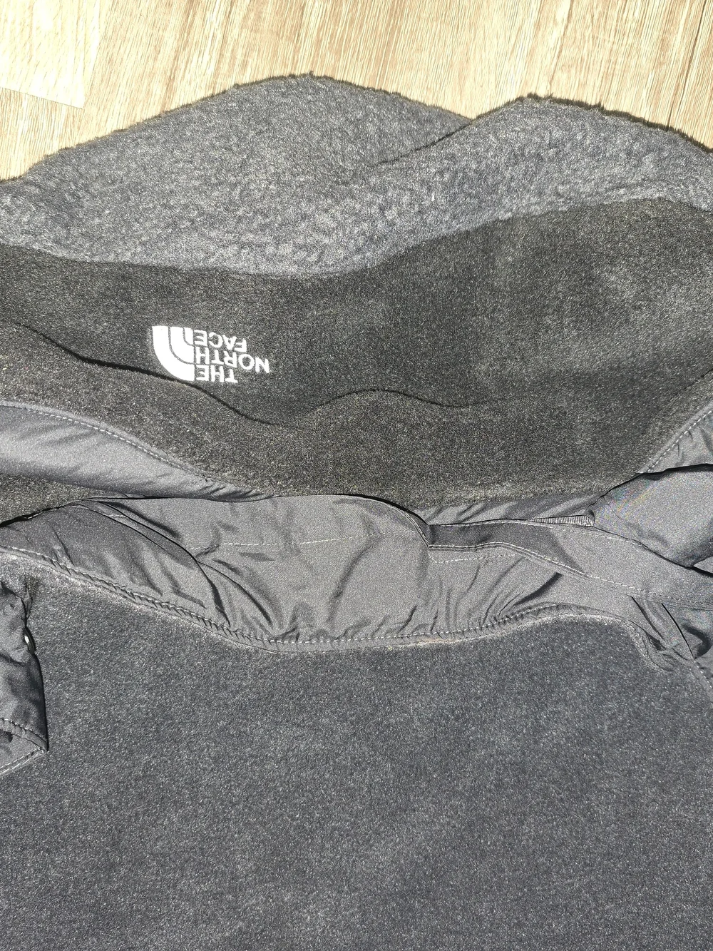 The North Face Boys Dark Gray Sherpa Jacket